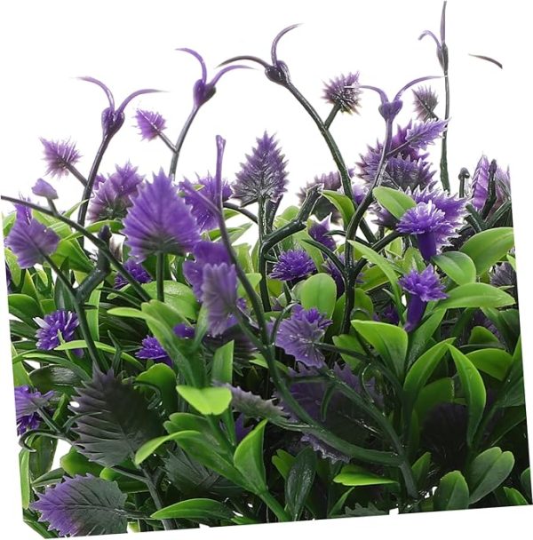 STOBAZA Realistic Fake Potted Plant Bonsai Artificial Greenery for Home Decor Small Fake Plant for Office - Image 2